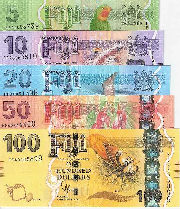 Fiji banknotes